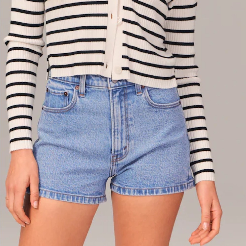 Abercrombie mom shorts size 27